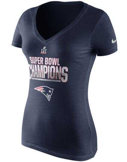 Women New England Patriots Nike Super Bowl LI Champions Celebration Respect V Neck T-Shirt Navy FengYun,We sell and wholesale Women New England Patriots Nike Super Bowl LI Champions Celebration Respect V Neck T-Shirt Navy FengYun on line form chian!